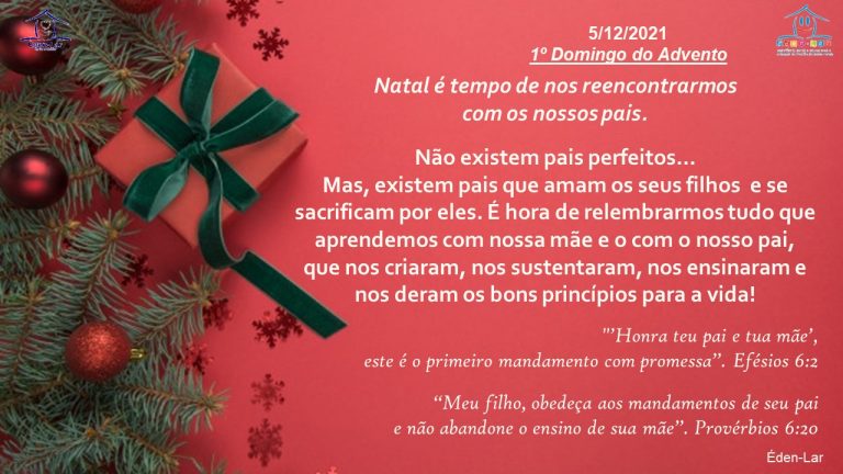 Read more about the article 1º Domingo do Advento