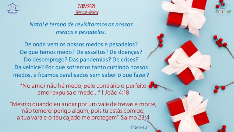 Read more about the article Mês do Advento – Dia 07
