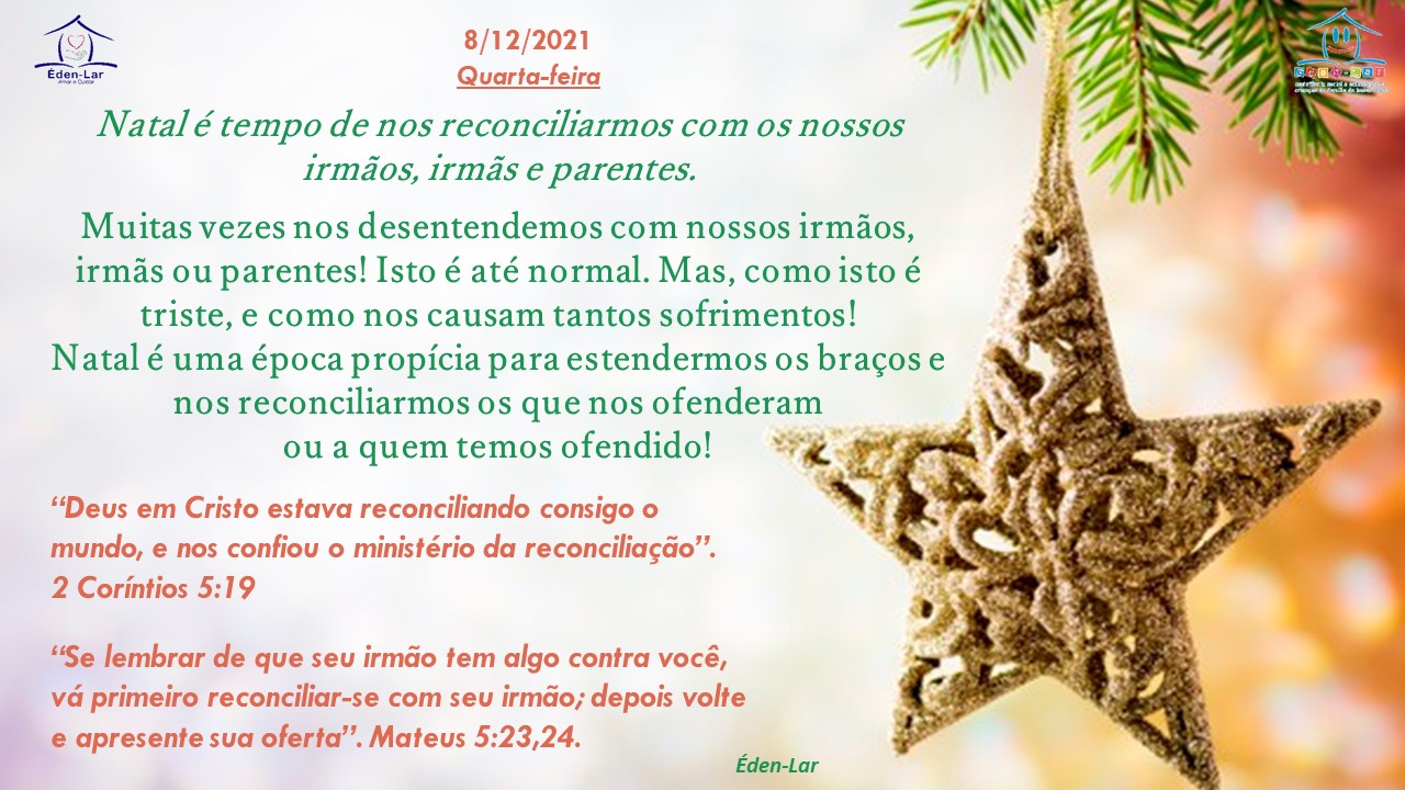 Read more about the article Mês do Advento – Dia 08
